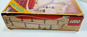 GENUINE LEGO SET 6921 MONORAIL ACCESSORY TRACK EMPTY BOX WITH INSTRUCTIONS ONLY