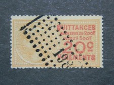 Vignette timbre fiscal Quittances Virements 20 centimes