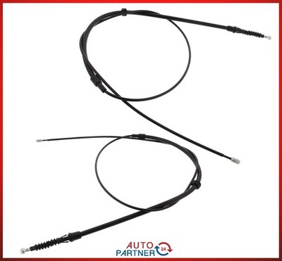 2x Handbremsseil hinten für VW Caddy III mit kurzem Radstand PR 2MK