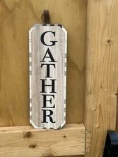 Primitive Gather Sign With Hanger! 