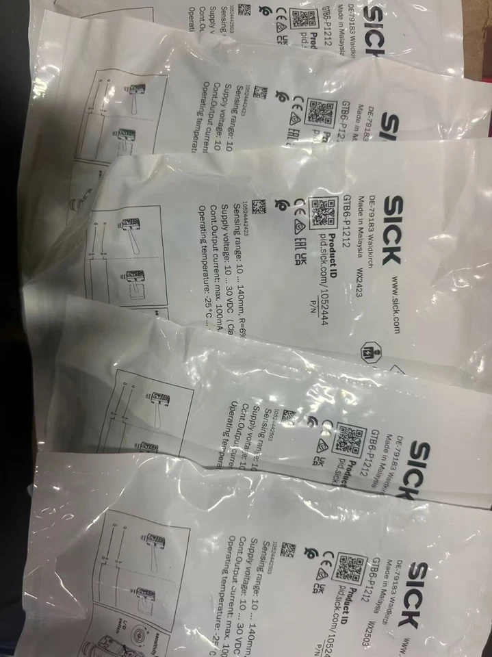 Nuevos sensores industriales SICK 17 piezas - fotoeléctricos/proximidad/magneto-ópticos Foto 4 de 4