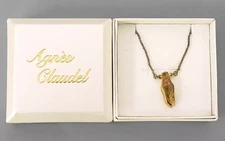 Agnes Pendant Silver Necklace Chrono Cross Premium Silver Accessory