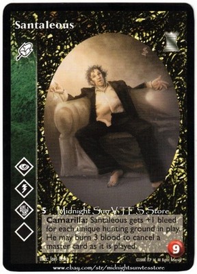 Santaleous Malkavian Keepers of Tradition V:TES VTES Vampire CCG