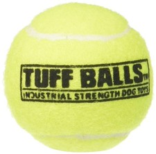 Jr Yellow Tuff - Small Tennis Balls for Dogs, Puppy Chew for Aggressive Chewe...