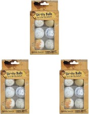 On Par Sh*tty Novelty Fun Rubbish Golf Balls - These Are The Ideal Golf Gifts