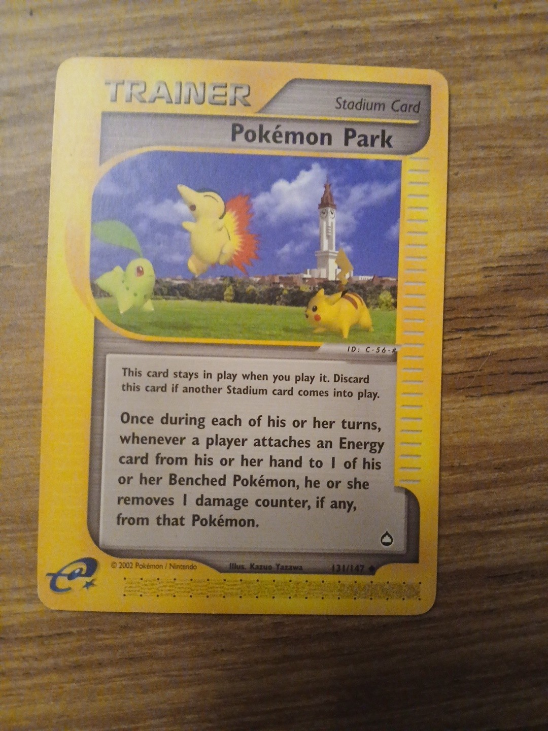 Pokemon Park 131/147 Aquapolis Regular