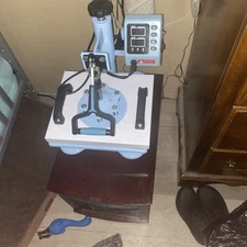 360 Degree T-Shirt Heat Press Sublimation Transfer Machine 12" " Swing Away