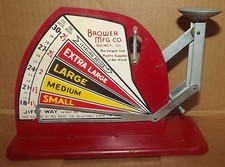Vintage Brower Egg Scale