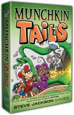 Munchkin Tails Animal Themed Card Game From Steve Jackson Games NEW in Shrink