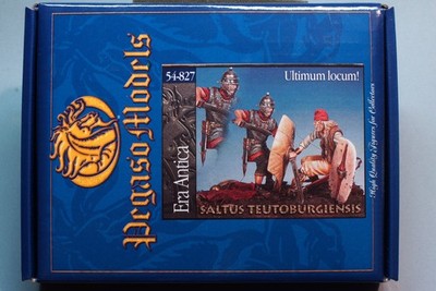 Original Metal Figure Kit - Pegaso Models 54mm (54- 827) Last Stand RARE
