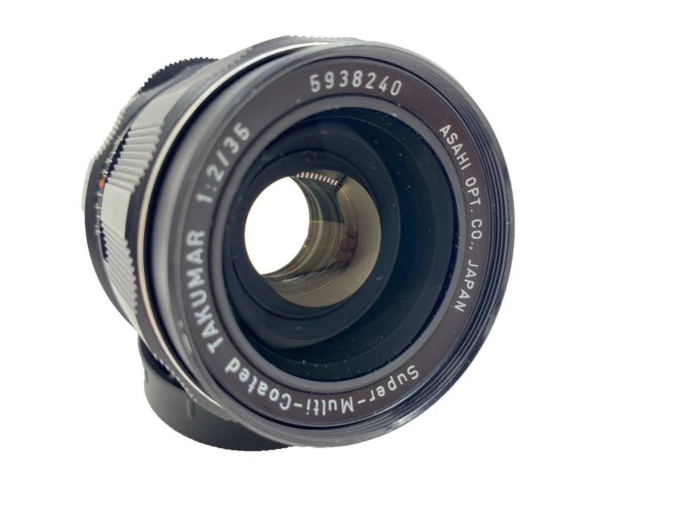 [CASI COMO NUEVO] Lente gran angular Pentax smc TAKUMAR 35 mm f/2 MF para montaje M42 Foto 2 de 4