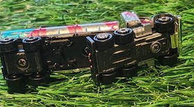 Micro Machines - American Flag RV, Bus and Semi Truck - Classy Chromers #3 1992