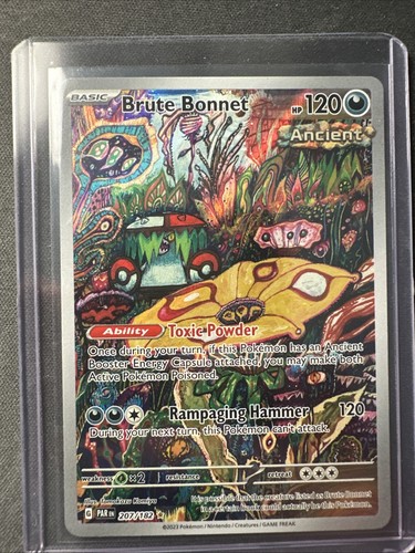 Brute Bonnet 207/182 Sv04: Paradox Rift Holo Pokémon TCG NM Condition