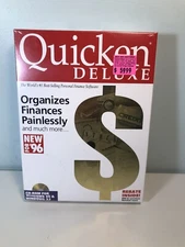 Quicken Deluxe 96 Windows 95 Intuit PC CD-rom