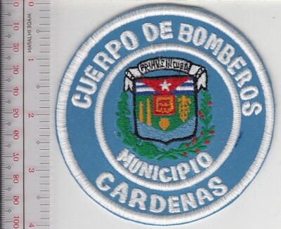 Cuba Fire Department City of Cardenas Municipio Cuerpo de Bomberos NO TARIFF