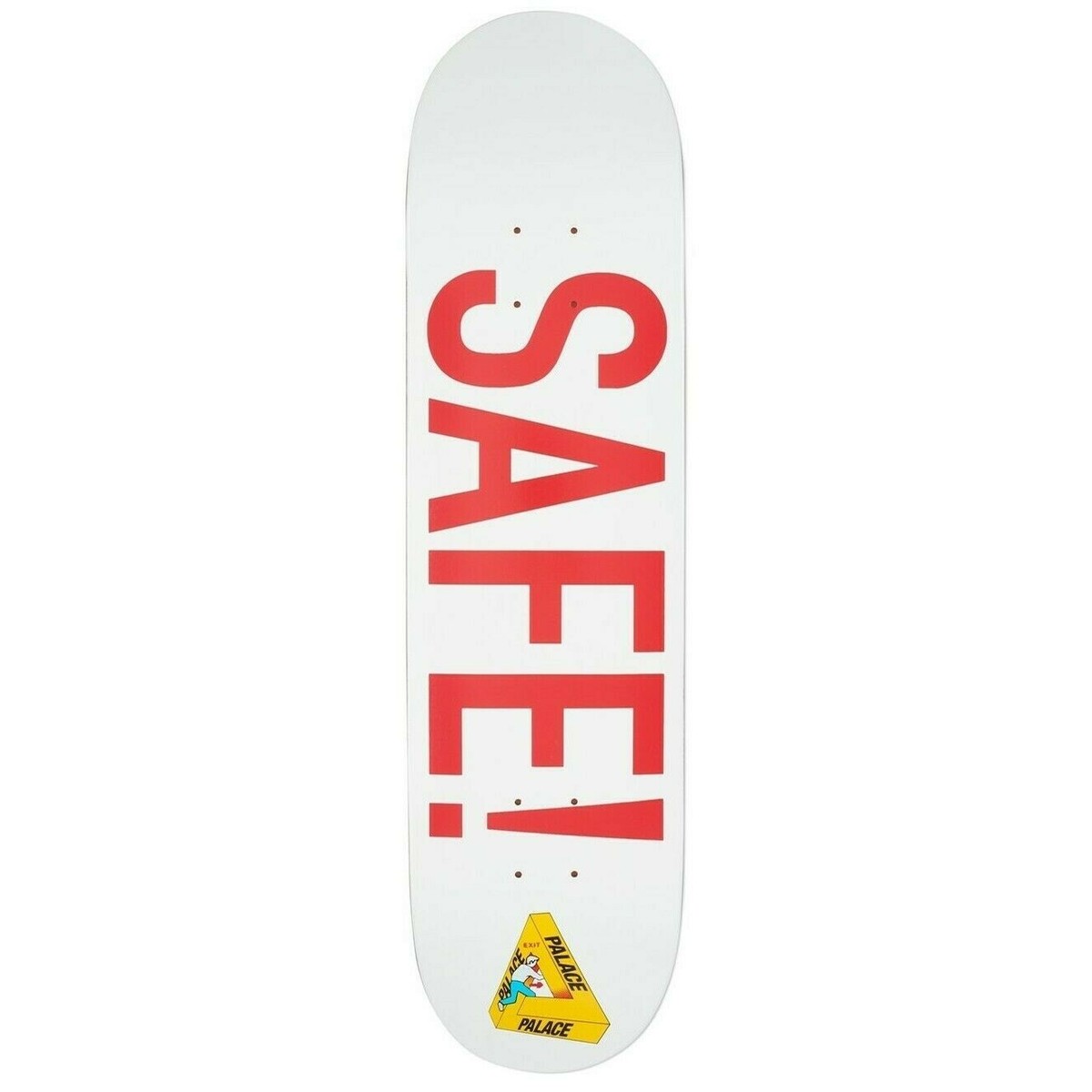 PALACE Skateboards SAFE 8.1 White / Red Deck | eBay
