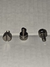 Pack Of 10-304 Stainless Steel Slotted Thumb Screws Knurled Flat Head M5 RC-1