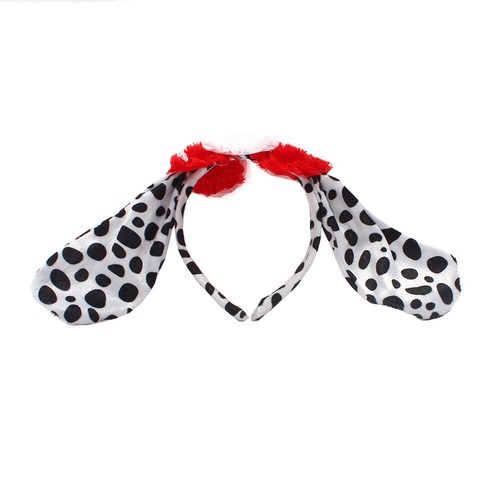 Summer Girl Spotted Dog Cartoon Cosplay Stage Show Hair Tie Bow Tie Tutu Set - Picture 9 of 21
