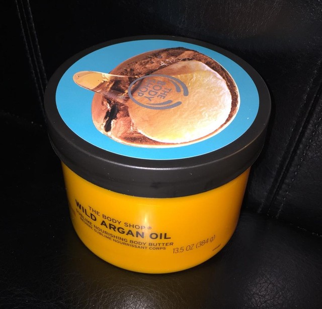 BN The Body Shop Extra Large Wild Argan Oil Shower GEL 750mls & Body Butter 400m for sale online