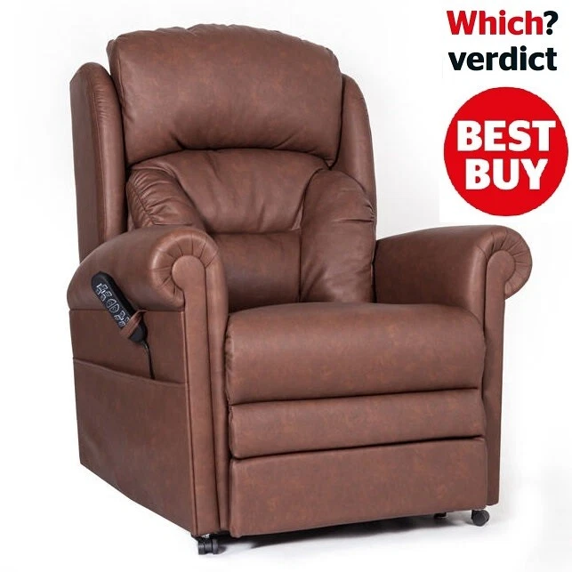 Cullingworth Crib 5 faux leather Riser Recliner Chair UK British