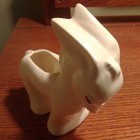 U.S.A. AMERICAN WHITE POTTERY ART-DECO 1930  DONKEY PLANTER — photo 9