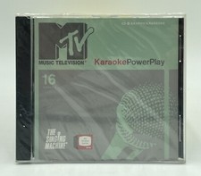 MTV Karaoke Power Play CD G 16 Songs The Singing Machine 2002 New Sealed