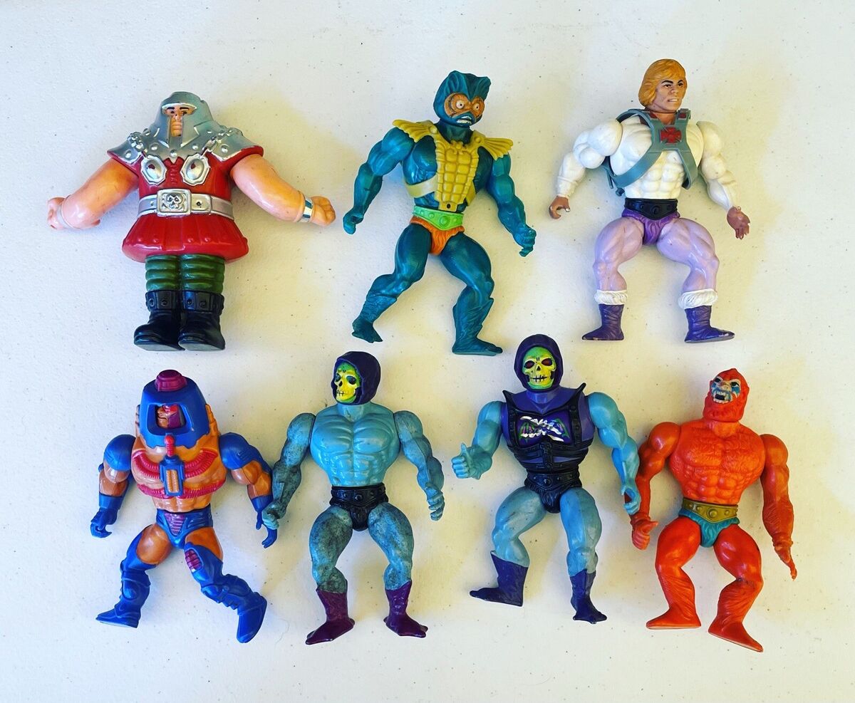 Vintage Mattel 1980s Masters Of The Universe He Man and Vintage Mattel 1980s Masters Of The Universe He Man and