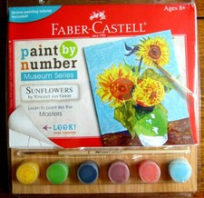 Paint by Number Museum Series Paint Your Own Sunflowers by Vincent Van Gogh D