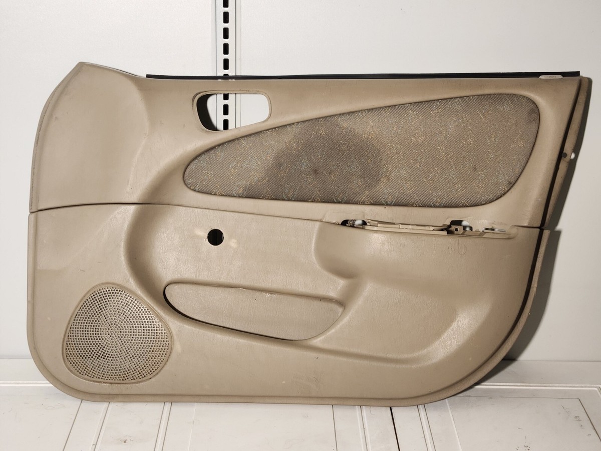 1998-2002 Toyota Corolla Door Panel Trim Front Right Passenger Tan