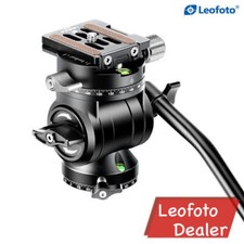 Leofoto BV-1R Mini Fluid Head Tripod Head with Panoramic Clamp / QR Plate
