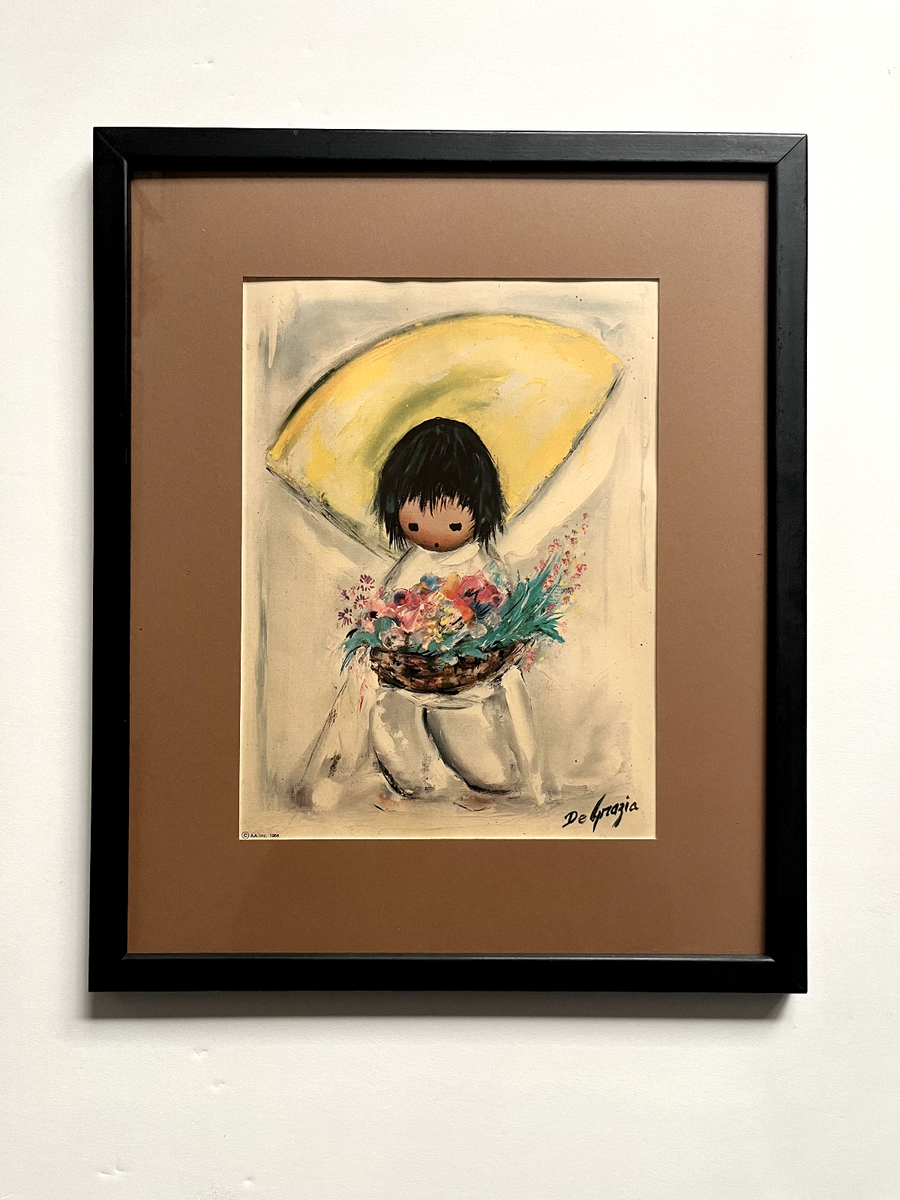 Original 1964 Vintage Ted DeGrazia 