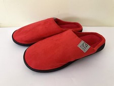 Memory Foam Slippers Comfort Plush Lining Slip Rubber Anti-skid Sole House Shoes