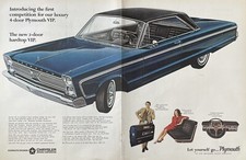 1966 Chrysler Motors Corporation Print Ad Let Yourself Go Plymouth 1966 Chrysler Motors Corporation Print Ad Let Yourself Go Plymouth
