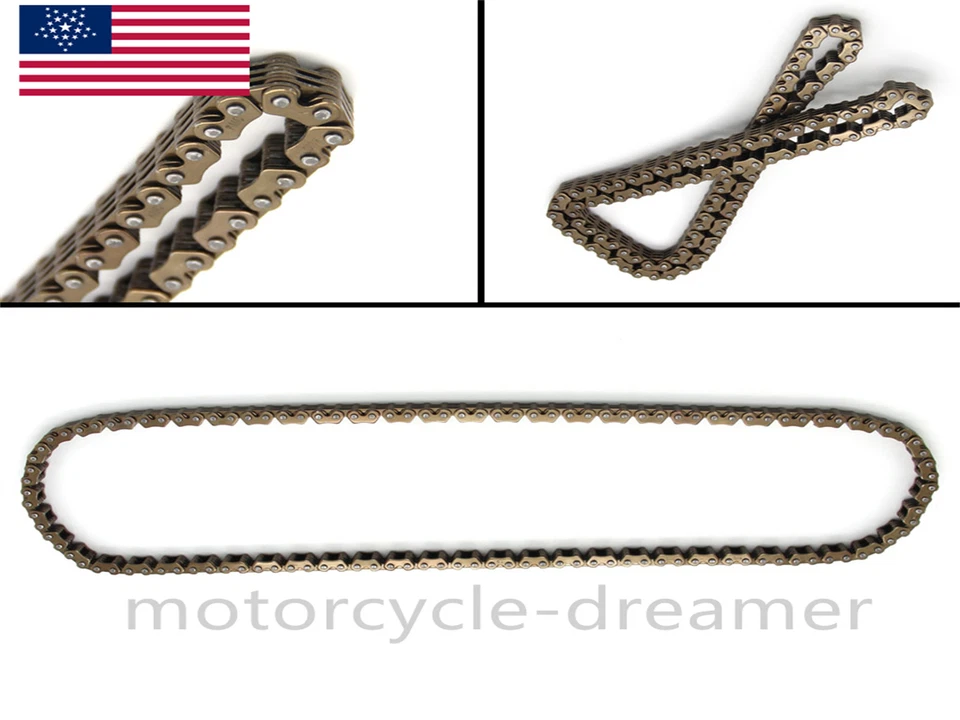 For Suzuki Engine Cam Timing Chain GSXR600 2001-15 GSXR750 2006-2015 12760-39F00 Foto 2 de 4