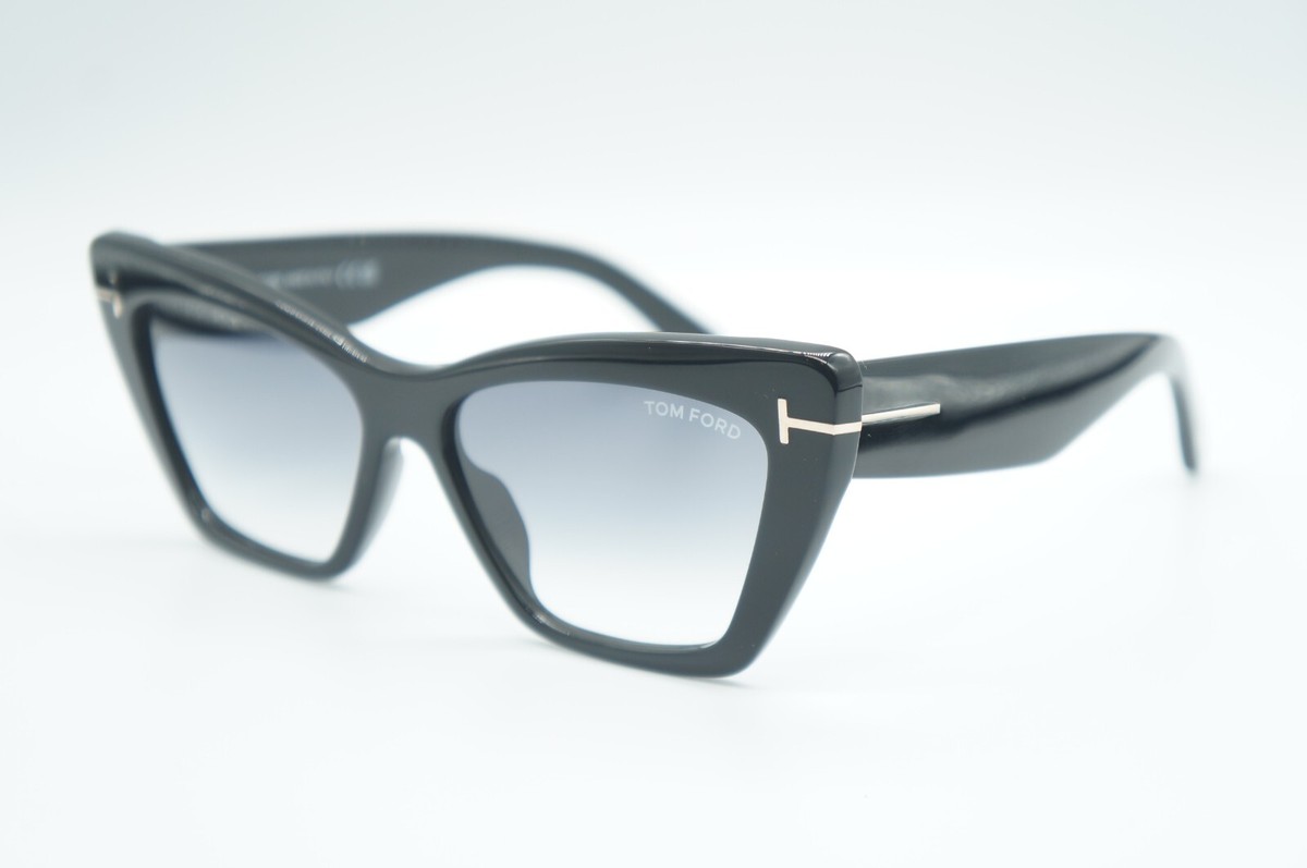 NEW TOM FORD TF 871 01B BLACK GRAY GRADIENT AUTHENTIC