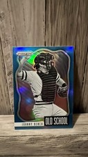 Johnny Bench-2021 Panini Prizm - Old School-Carolina Blue Prizm