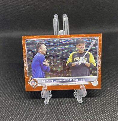 2022 Topps Update Japan Legends Reunite Orange Foil /299 Suzuki