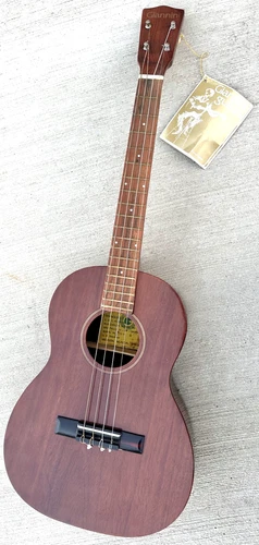 Vintage Giannini Baritone Ukulele Brazil Mahogany Vintage New Old Stock w/Case