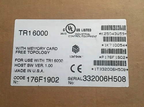 Trane TR1 Danfoss VFD Variable Frequency Drive 6000 Lonworks Communication Card