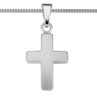 Baby Taufe Kinder Kommunion Konfirmation Kreuz AnhäNger Inkl. Kette Silber 925
