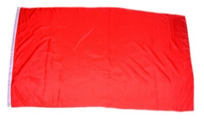 Flagge / Fahne Rot Hissflagge 60 x 90 cm