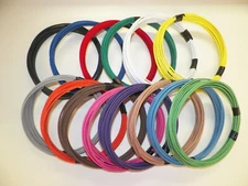 18 gauge GXL wire - Individual Solid Color and Size Options