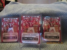 2020  contenders draft picks football Kyler Murray 3 season ticket cards {lot}