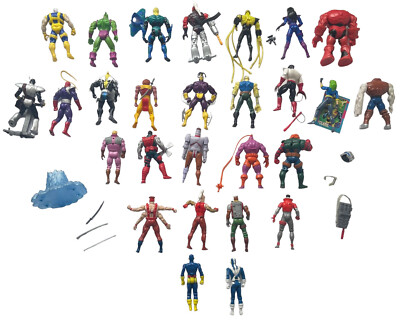 90s Action Figures Toy Biz Marvel X Men DC Comics Superman 1991-96