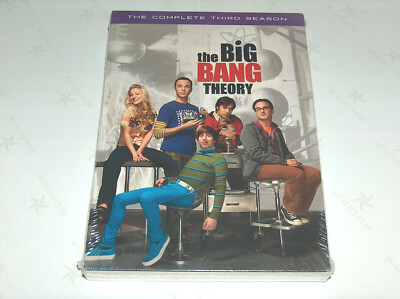 Shrink Neu The Big Bang Theory Komplett Dritte Staffel DVD Disc Nr Komödie