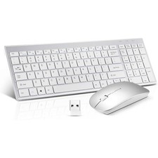 Mini Wireless Keyboard And Mouse Set Waterproof 2.4G For PC Laptop Mac Computer