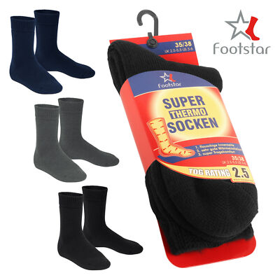 Footstar Damen und Herren Extra Thermo Socken (1 Paar) Ultra Warme Winter Socken