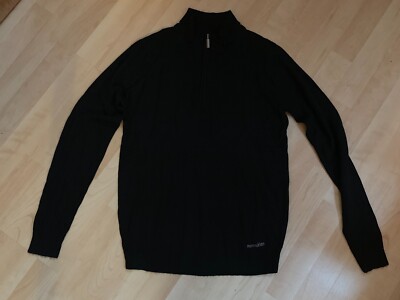 Alain Manoukian Pullover S schwarz