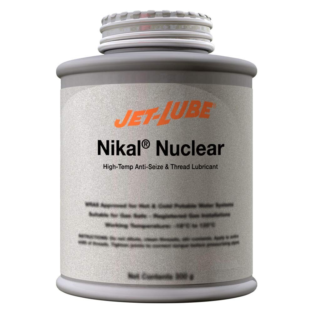 Jet-Lube 13555 NIKAL NUCLEAR Pure Nickel Anti-Seize, 1/4 lb