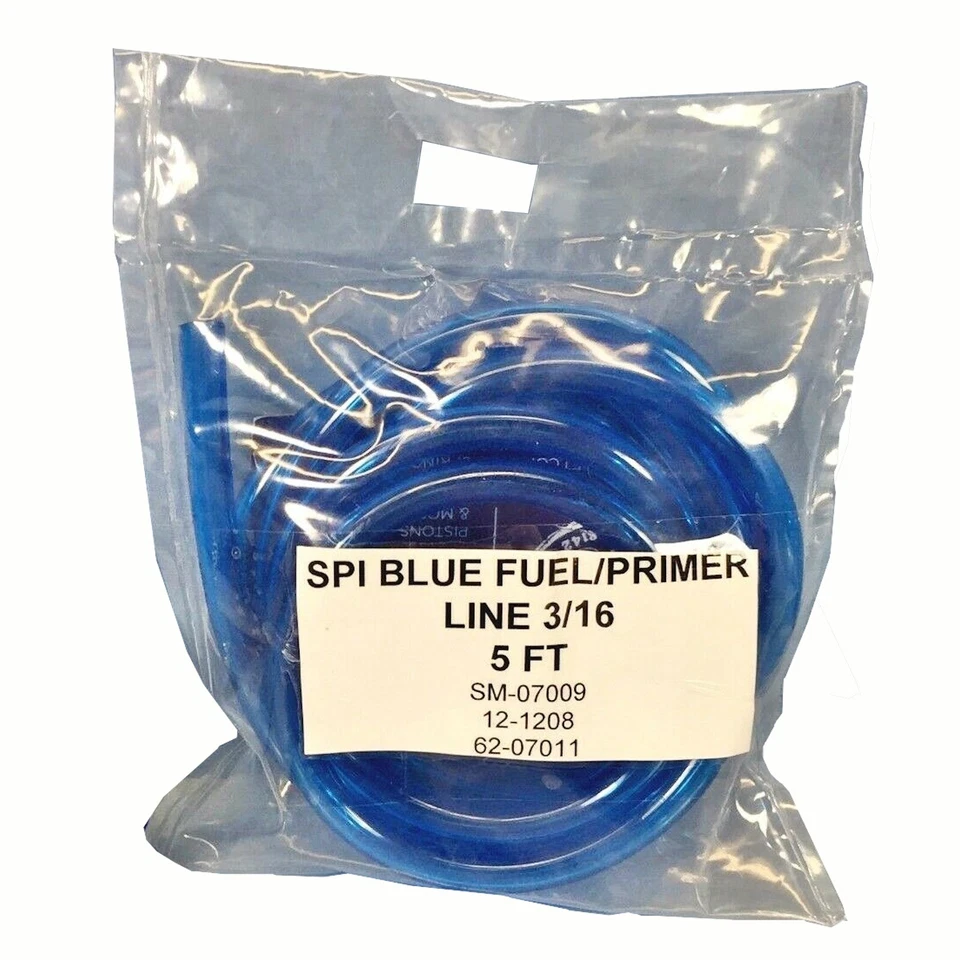 NUEVO SPI BLUE FUEL LINE ID 3/16" PRECORTADO A 5 FT KAWASAKI HONDA SUZUKI KTM Foto 2 de 4